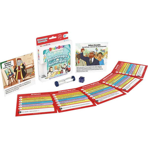 BrainBox Pocket : Personnages Historiques_Jeu - de - société