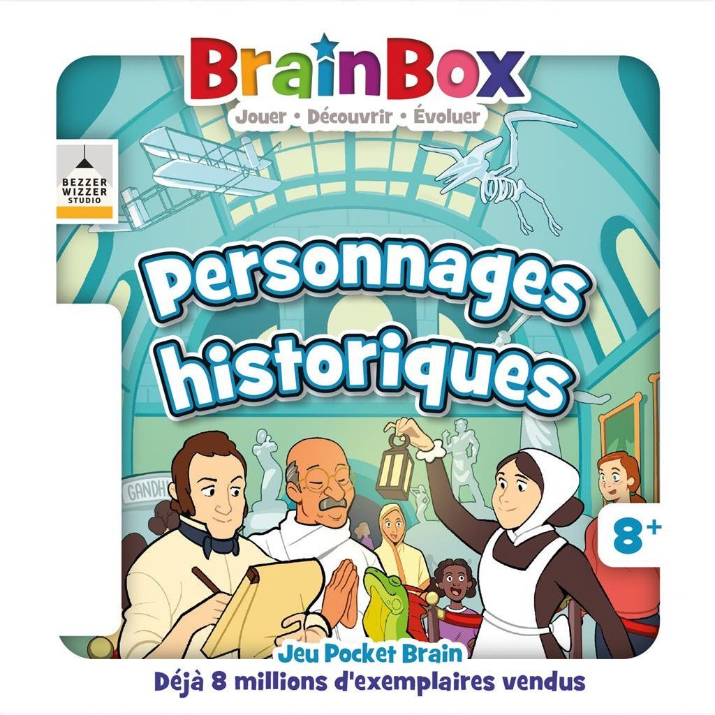 BrainBox Pocket : Personnages Historiques_Jeu - de - société