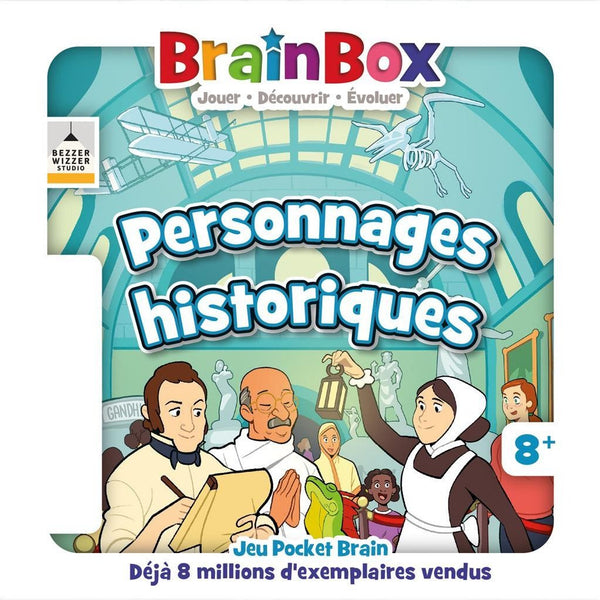 BrainBox Pocket : Personnages Historiques_Jeu - de - société