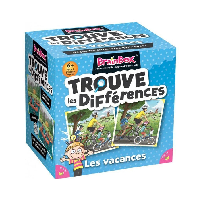 BrainBox : Trouve Les Différences - Vacances_Jeu - de - société