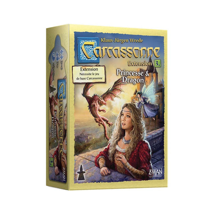 Carcassonne : Extension 3 - Princesse et Dragon_Jeu - de - société