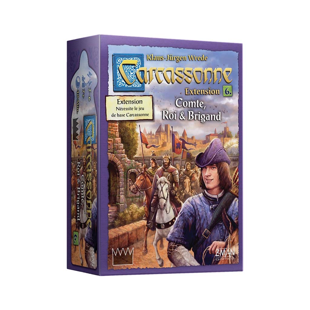 Carcassonne - Extension 6 : Comte, Roi et brigand_Jeu - de - société