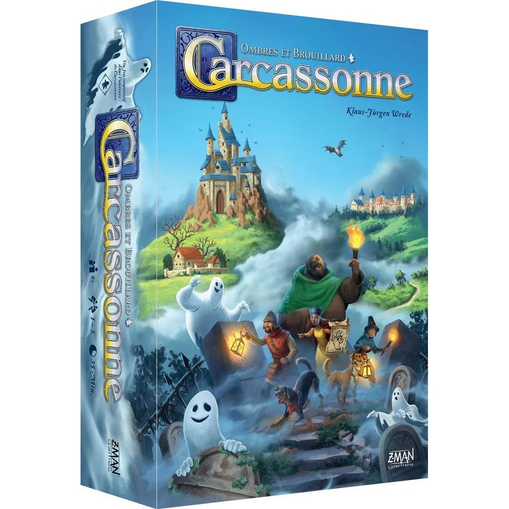 Carcassonne: Ombres et Brouillard_Jeu - de - société