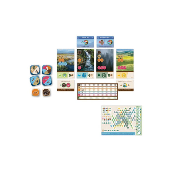 Cascadia Rolling : Rivières_Jeu - de - société