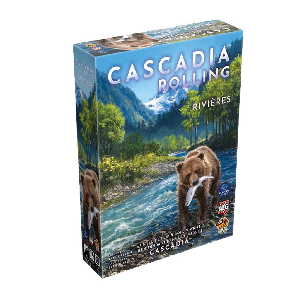 Cascadia Rolling : Rivières_Jeu - de - société