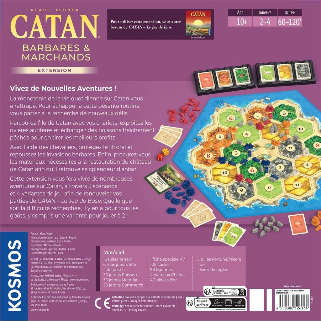 Catan - Barbares et Marchands (Ext.) (Edition 2025)_Jeu - de - société