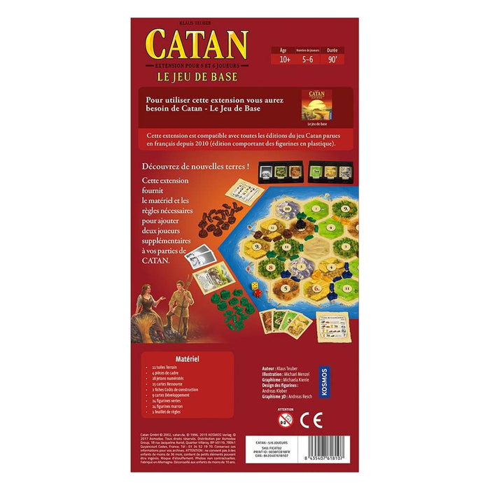 Catan - Extension 5 - 6 joueurs_Jeu - de - société