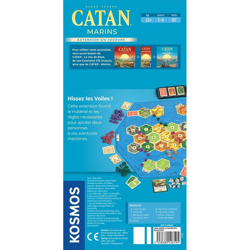 Catan - Marins 5 - 6 joueurs (Ext.) (Edition 2025)_Jeu - de - société