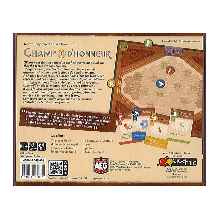 Champ d'Honneur_Jeu - de - société