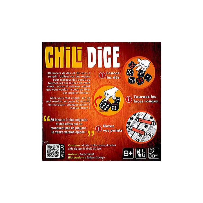 Chili Dice_Jeu - de - société