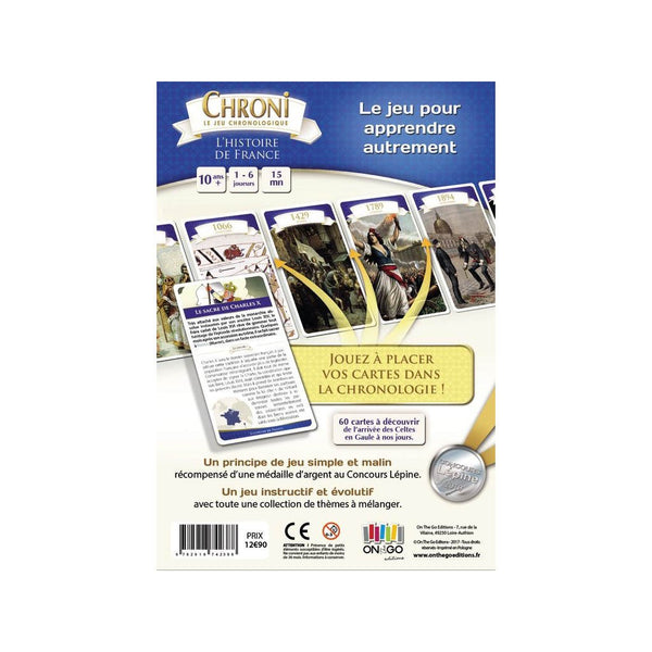 Chroni - L'Histoire De France_Jeu - de - société