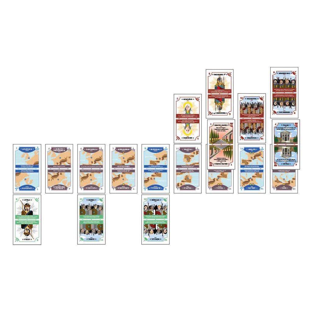 Clash 451 : Le destin d'Attila_Jeu - de - société