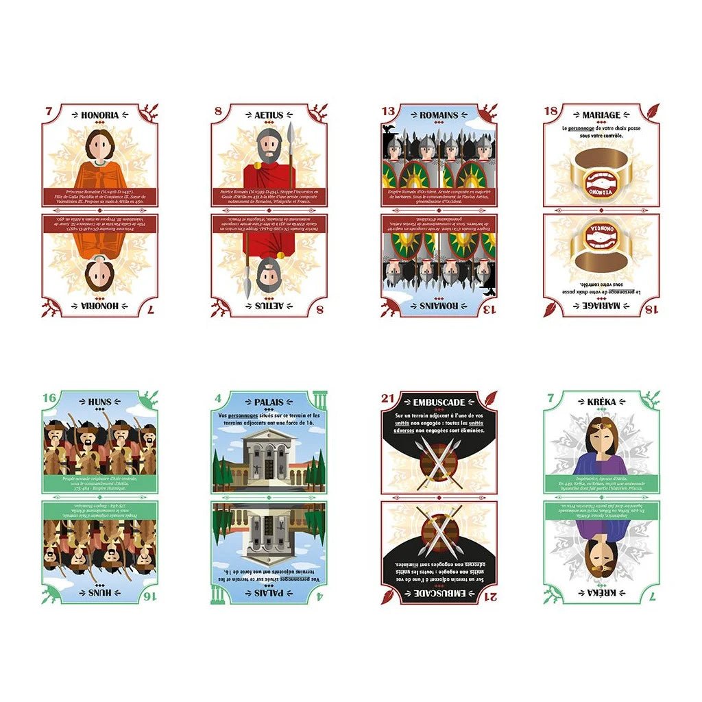 Clash 451 : Le destin d'Attila_Jeu - de - société