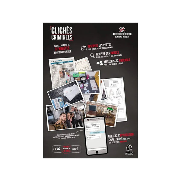 Clichés Criminels_Jeu - de - société