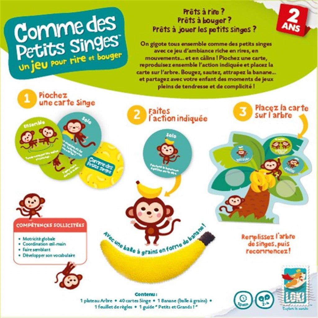 Comme des Petits Singes_Jeu - de - société