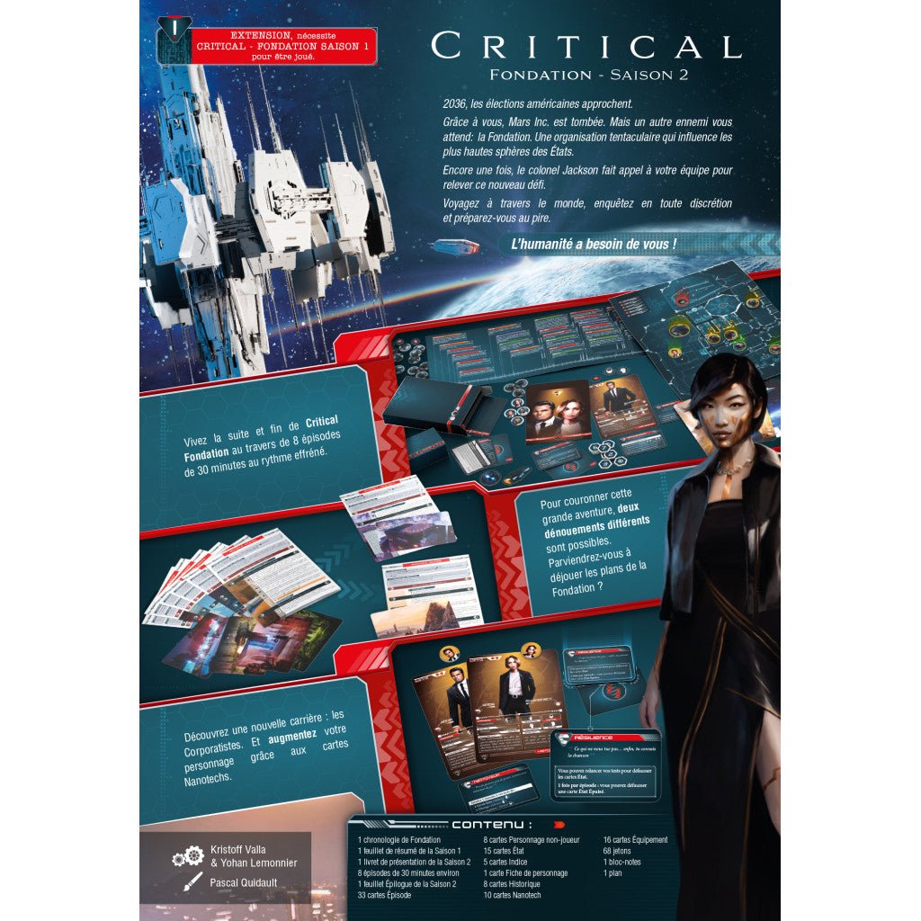 Critical - Fondation Saison 2_Jeu - de - société