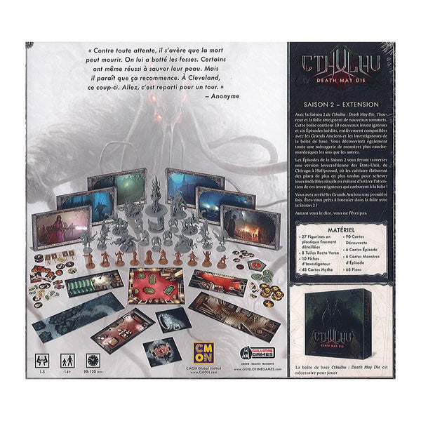 Cthulhu : Death May Die - Saison 2_Jeu - de - société