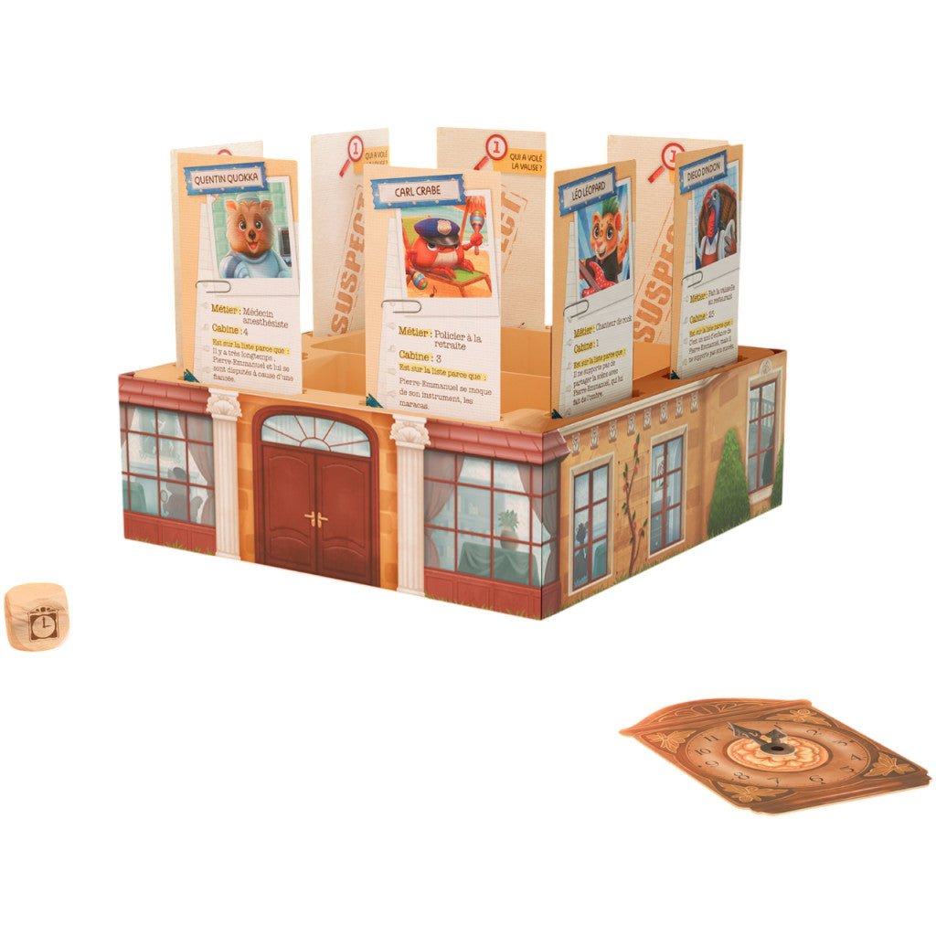 Détective Charlie : Mystères au Manoir_Jeu - de - société