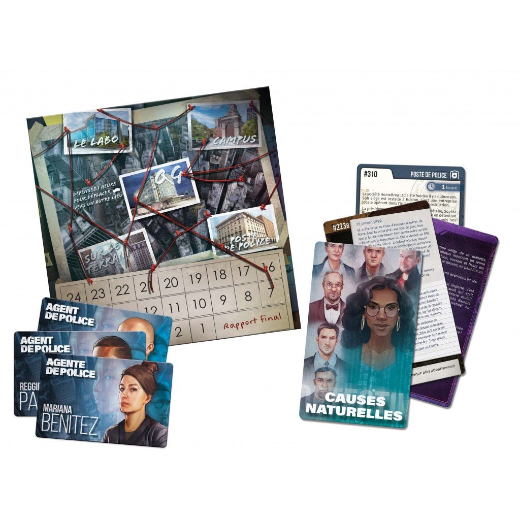 Detective : Saison 1 - Jeu de Société - L'Atelier des Jeux