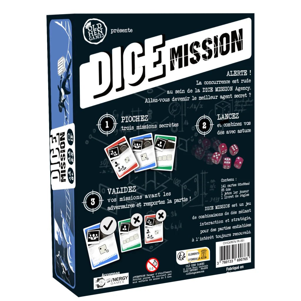 Dice Mission_Jeu - de - société