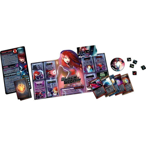Dice Throne Marvel : Captain Marvel - Black Panther - Dr Strange - Black Widow_Jeu - de - société