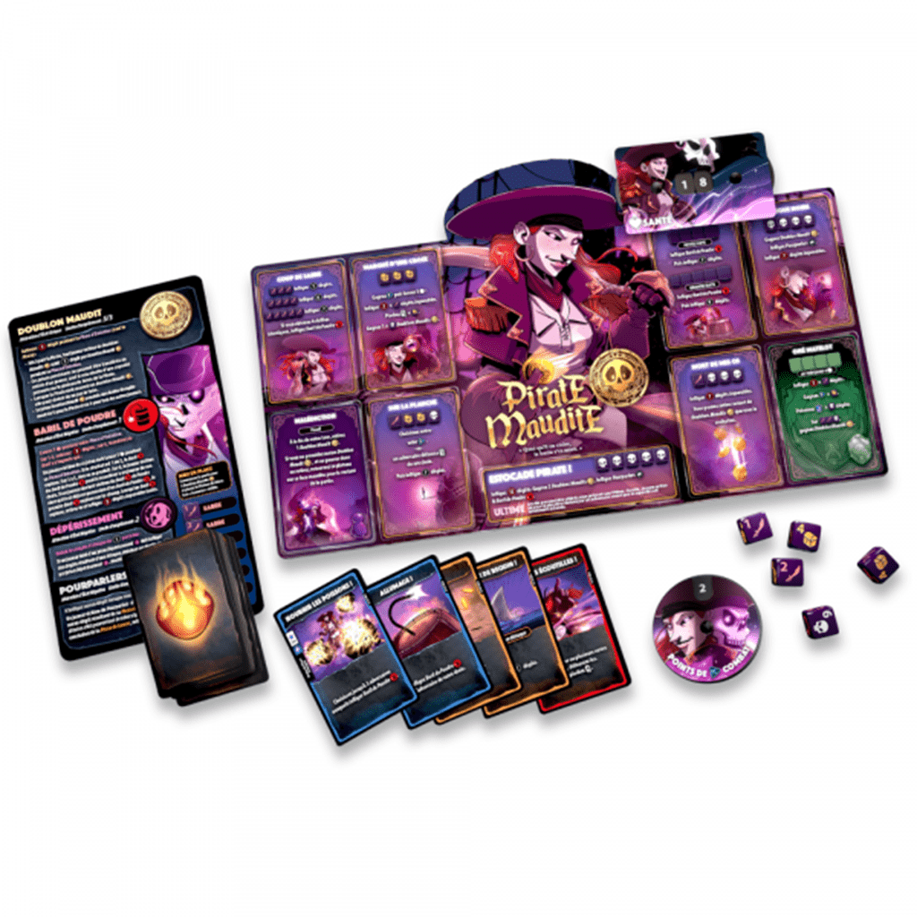 Dice Throne S2 - Artificier vs Pirate Maudite_Jeu - de - société