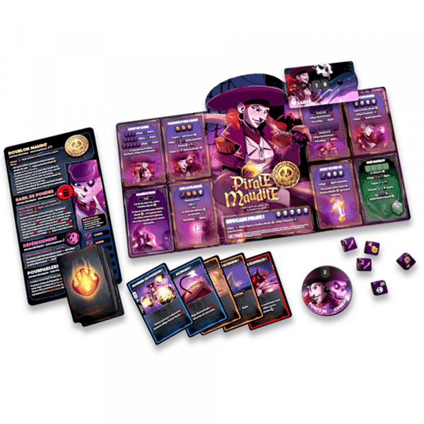Dice Throne S2 - Artificier vs Pirate Maudite_Jeu - de - société