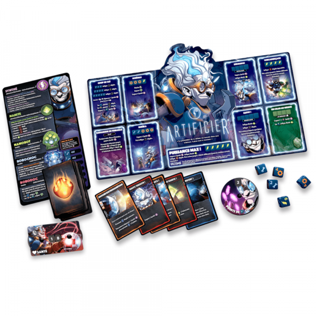 Dice Throne S2 - Artificier vs Pirate Maudite_Jeu - de - société