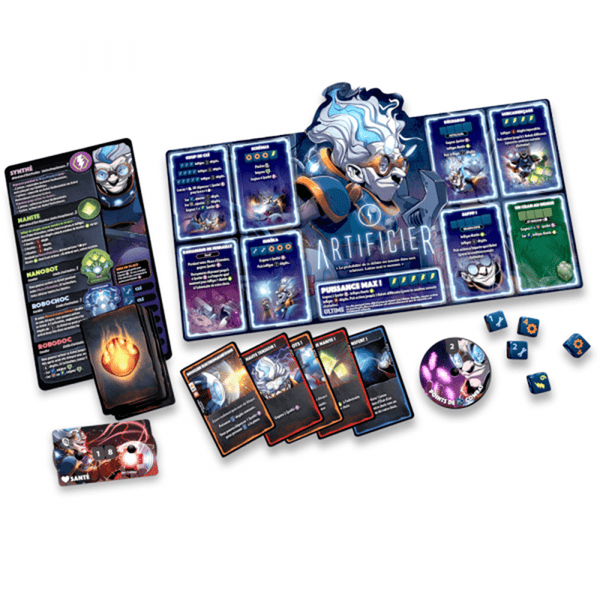 Dice Throne S2 - Artificier vs Pirate Maudite_Jeu - de - société