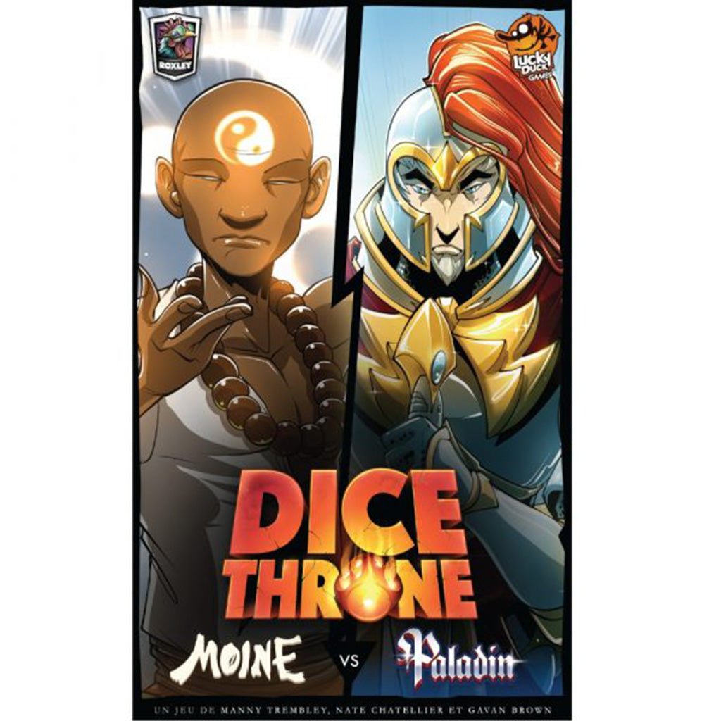 Dice Throne Saison 1 - Moine Vs Paladin_Jeu - de - société