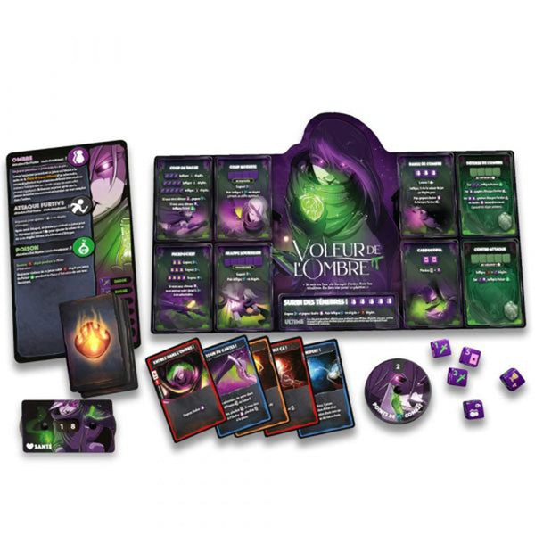 Dice Throne Saison 1 - Pyromancienne VS Voleur de l’Ombre_Jeu - de - société