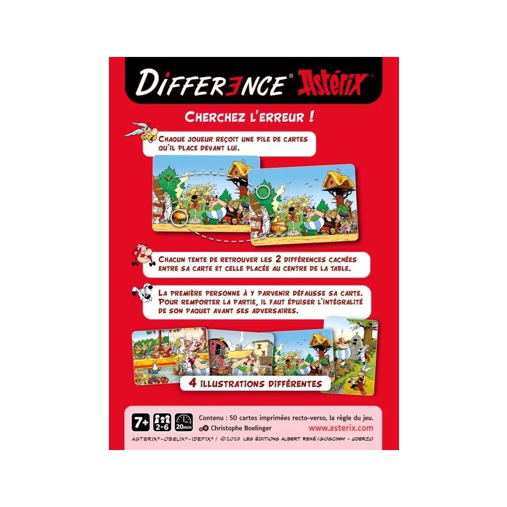 Différence - Edition Astérix_Jeu - de - société