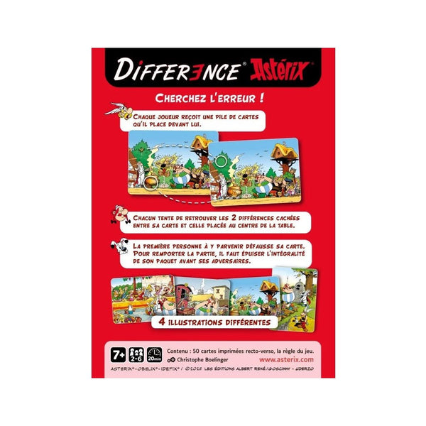 Différence - Edition Astérix_Jeu - de - société