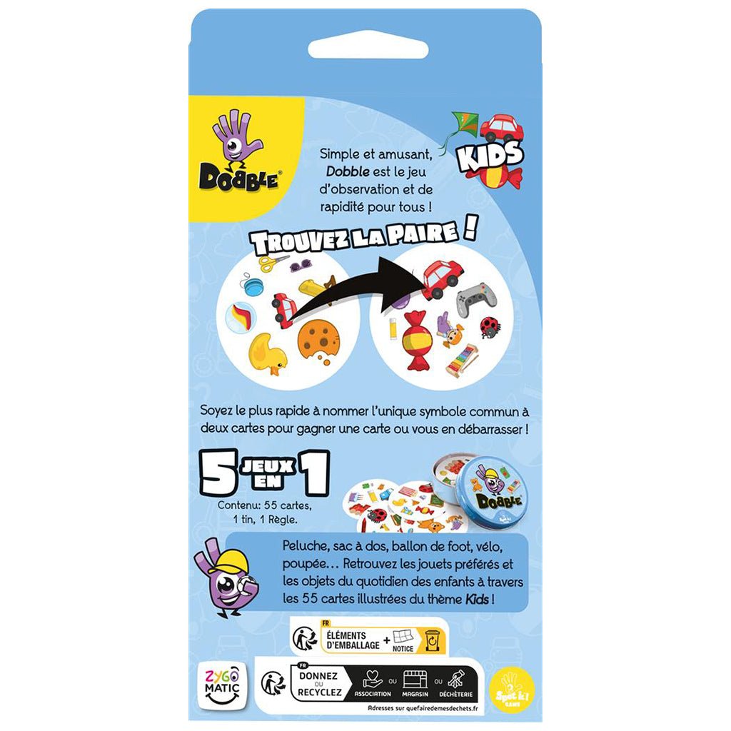 Dobble Kids Eco_Jeu - de - société