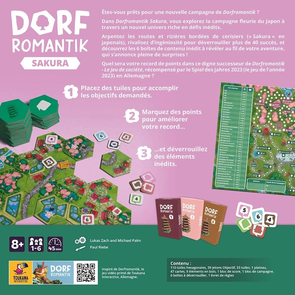 Dorfromantik : Sakura_Jeu - de - société
