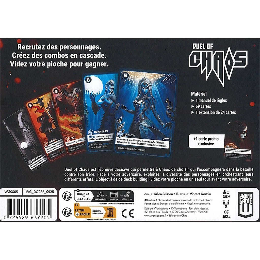 Duel Of Chaos_Jeu - de - société