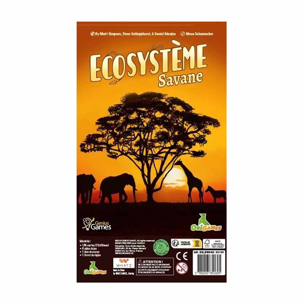 Ecosystème – Savane_Jeu - de - société