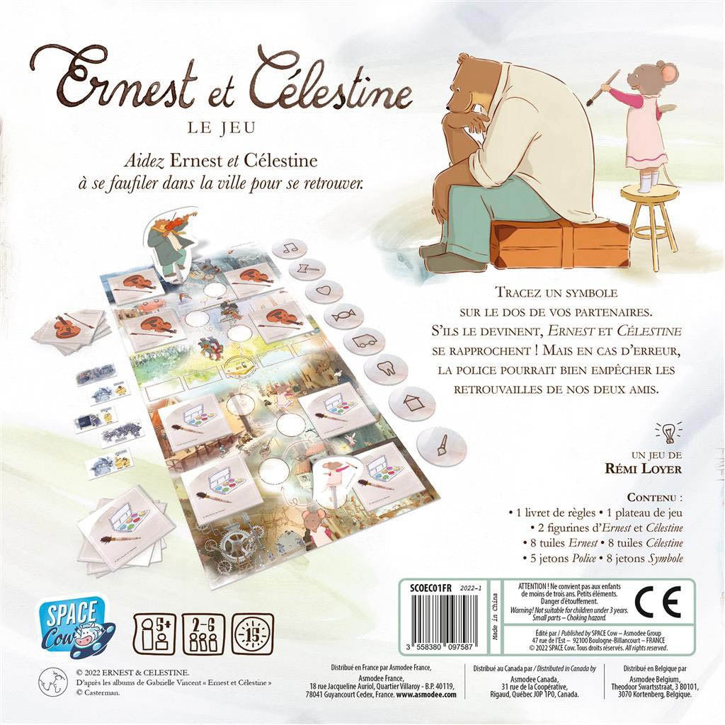 Ernest & Célestine_Jeu - de - société