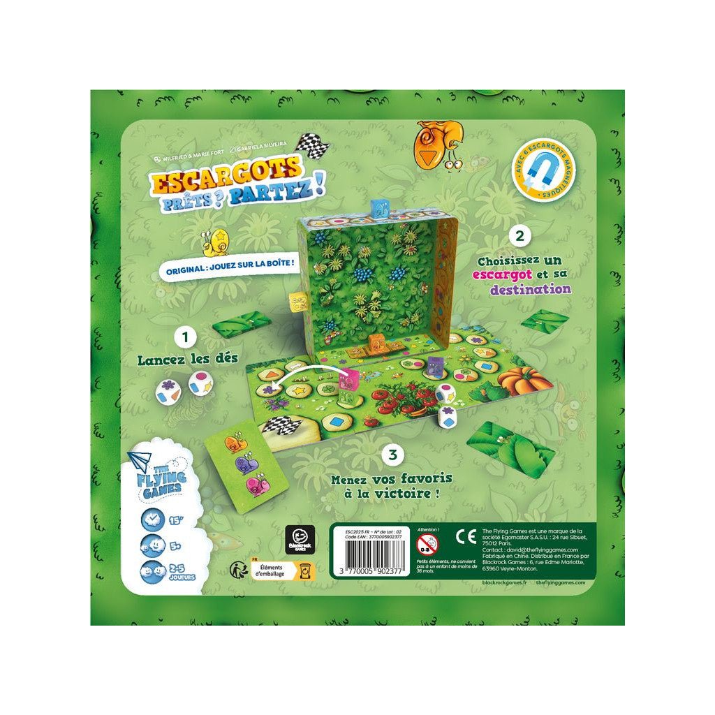 Escargots… Prêts ? Partez !_Jeu - de - société