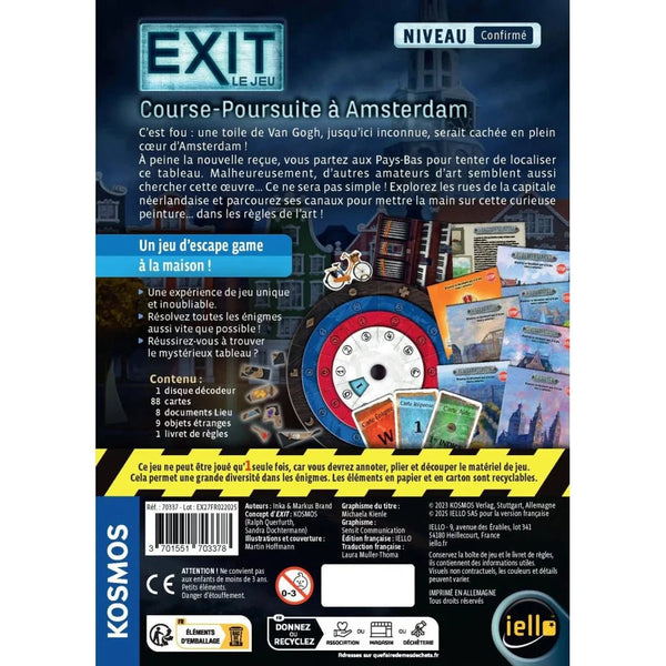 Exit : Course Poursuite à Amsterdam_Jeu - de - société