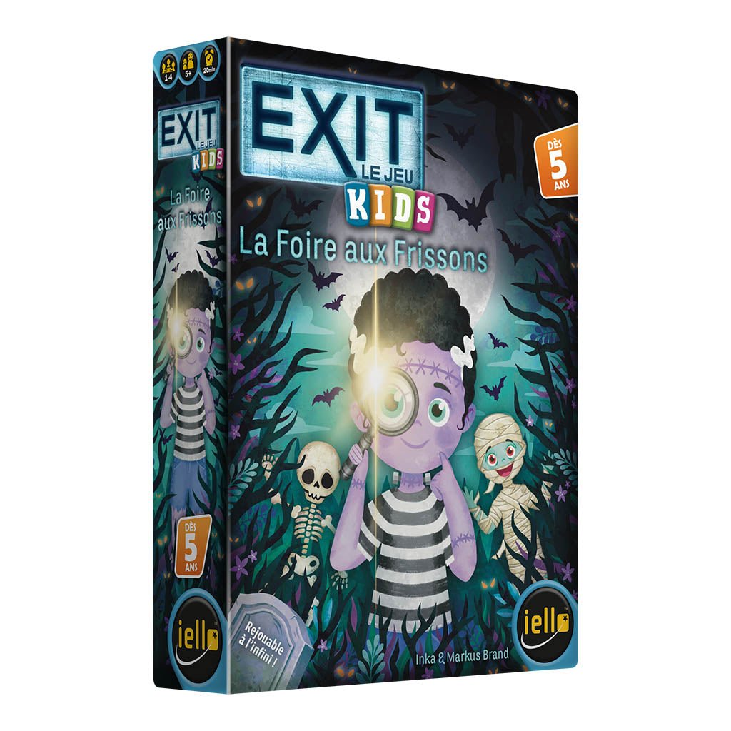 EXIT Kids : La Foire aux Frissons_Jeu - de - société