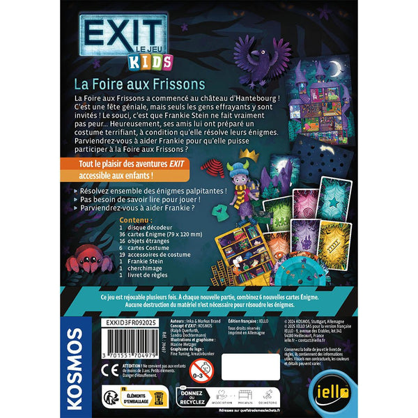 EXIT Kids : La Foire aux Frissons_Jeu - de - société