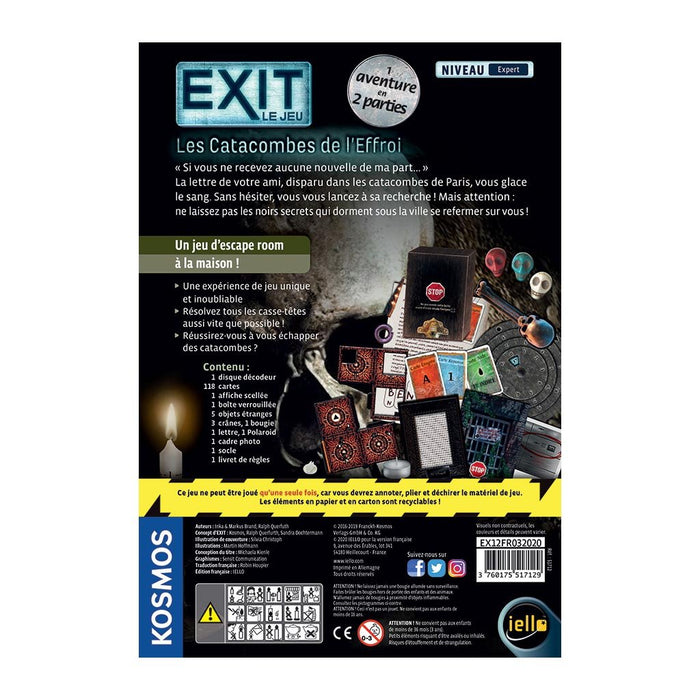 Exit : Les Catacombes de l'Effroi_Jeu - de - société