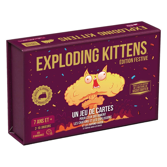 Exploding Kittens : Édition Festive_Jeu - de - société