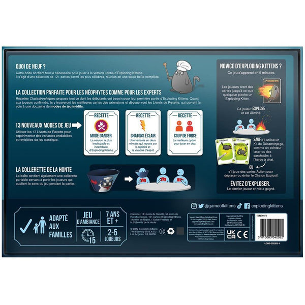 Exploding Kittens - Recettes Chatastrophiques_Jeu - de - société