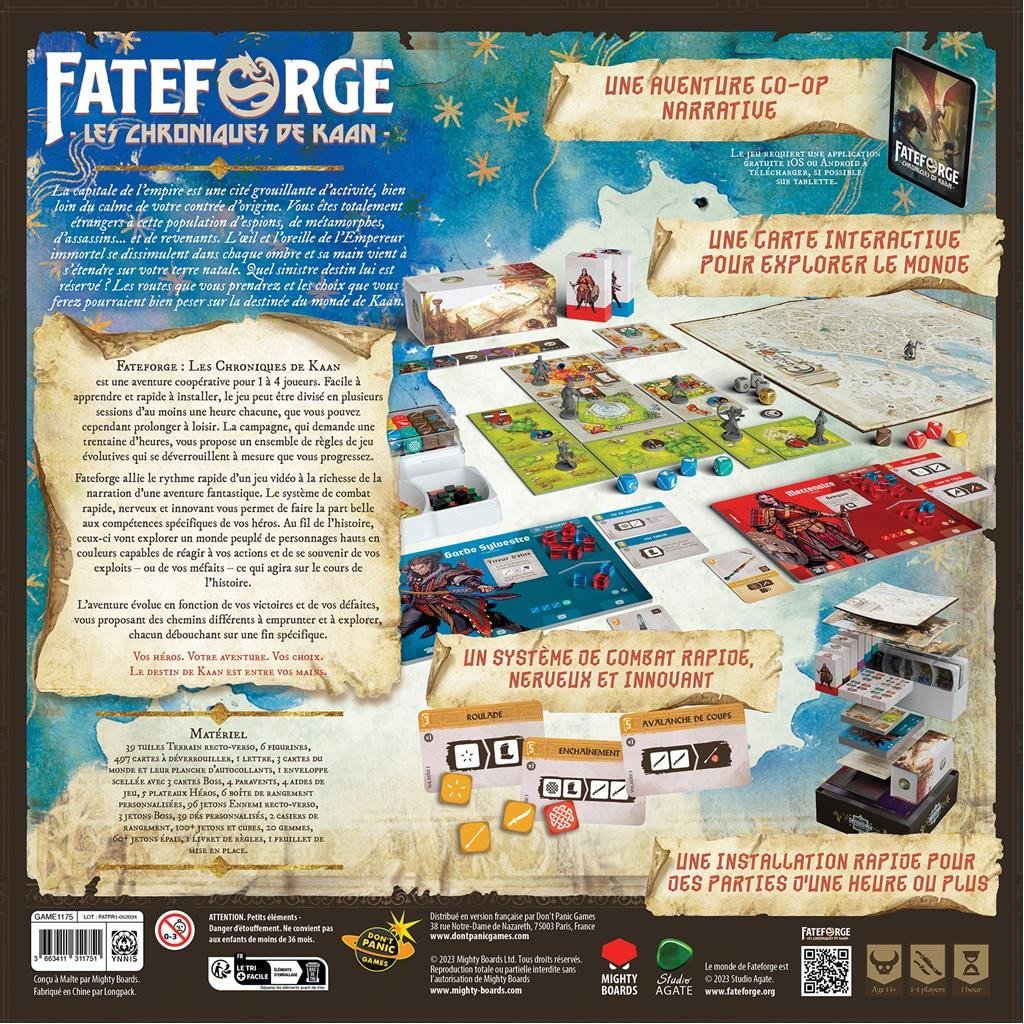 Fateforge - Les Chroniques de Kaan_Jeu - de - société
