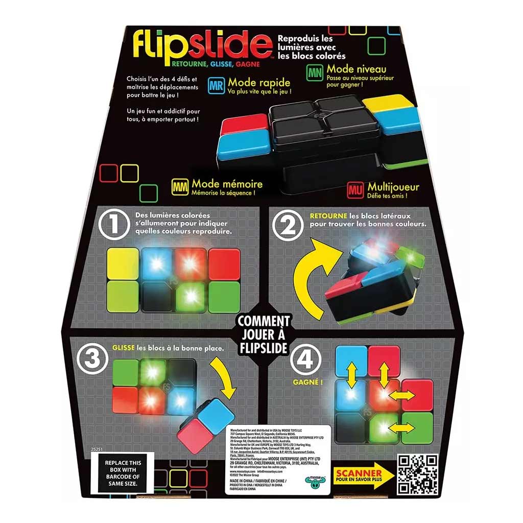 FLIPSLIDE GAME - JEU DE BASE (ANGLAIS FLIPSLIDE GAME - JEU DE BASE (ANGLAIS