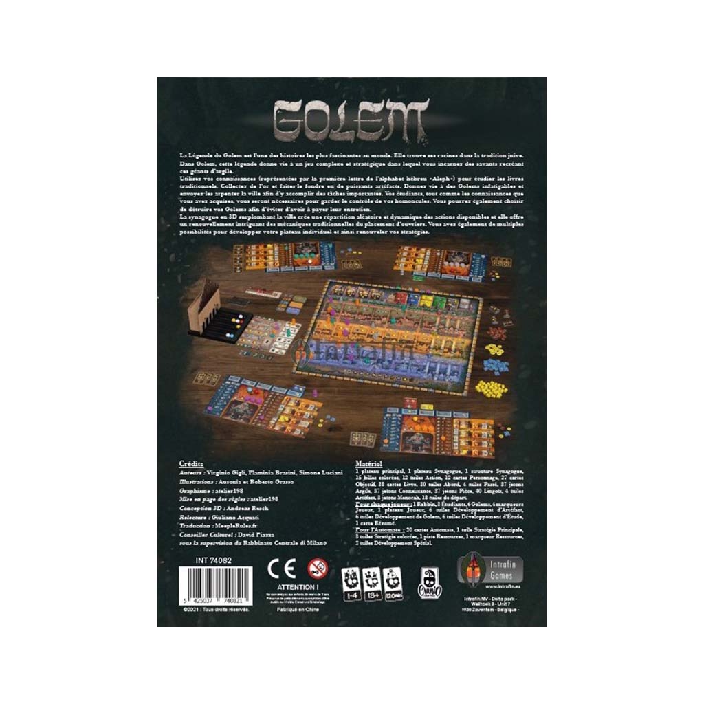Golem : Le Jeu de Plateau_Jeu - de - société