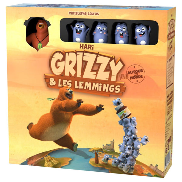 Grizzy et les Lemmings - Autour du Monde_Jeu - de - société