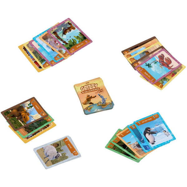 Grizzy & les lemmings : Jeux des 7 familles_Jeu - de - société